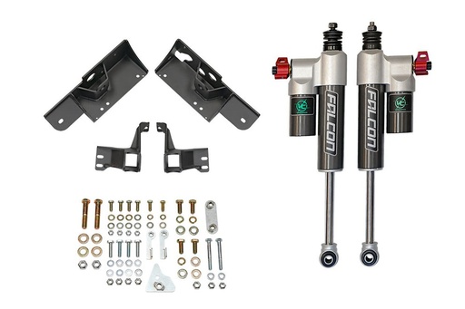 [7128] Van Compass - Front Shock Kit (Falcon 3.3 Fast Adjust) | 15+ Sprinter (4X4, AWD, 2500, 3500)