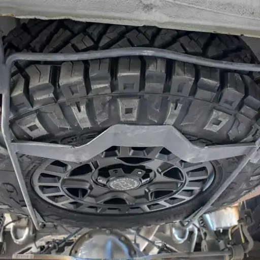 [AOR098] Agile Offroad - Oversized Spare Tire Basket Brackets | Sprinter