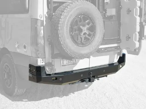 [210629] Aluminess - Slimline Rear Bumper (No Swing Arms) | 19+ Sprinter