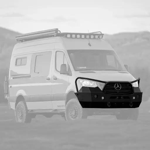 [ALU-WIT-00244] Aluminess - Front Winch Bumper | 19+ Sprinter
