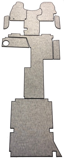 Inhabit - Complete Floor Mat Set | 20-25 EKKO (Transit Chassis)